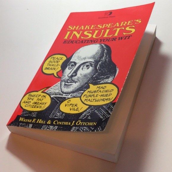 📚5 for $25📚Shakespeare’s Insults Educating Your Wit paperback 1991 - Picture 4 of 6